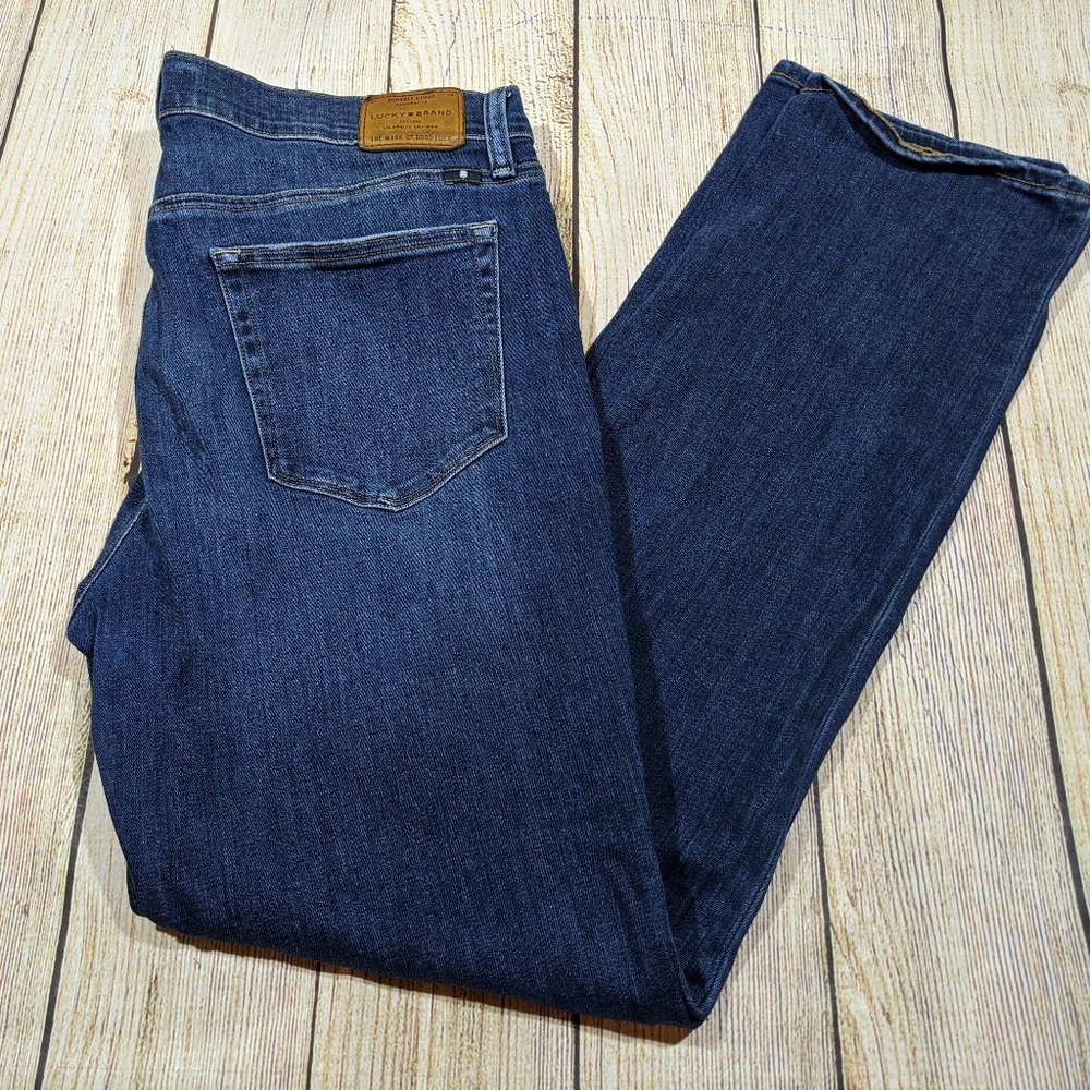 Lucky Brand Womens Brooke Straight Jeans 14 / 32